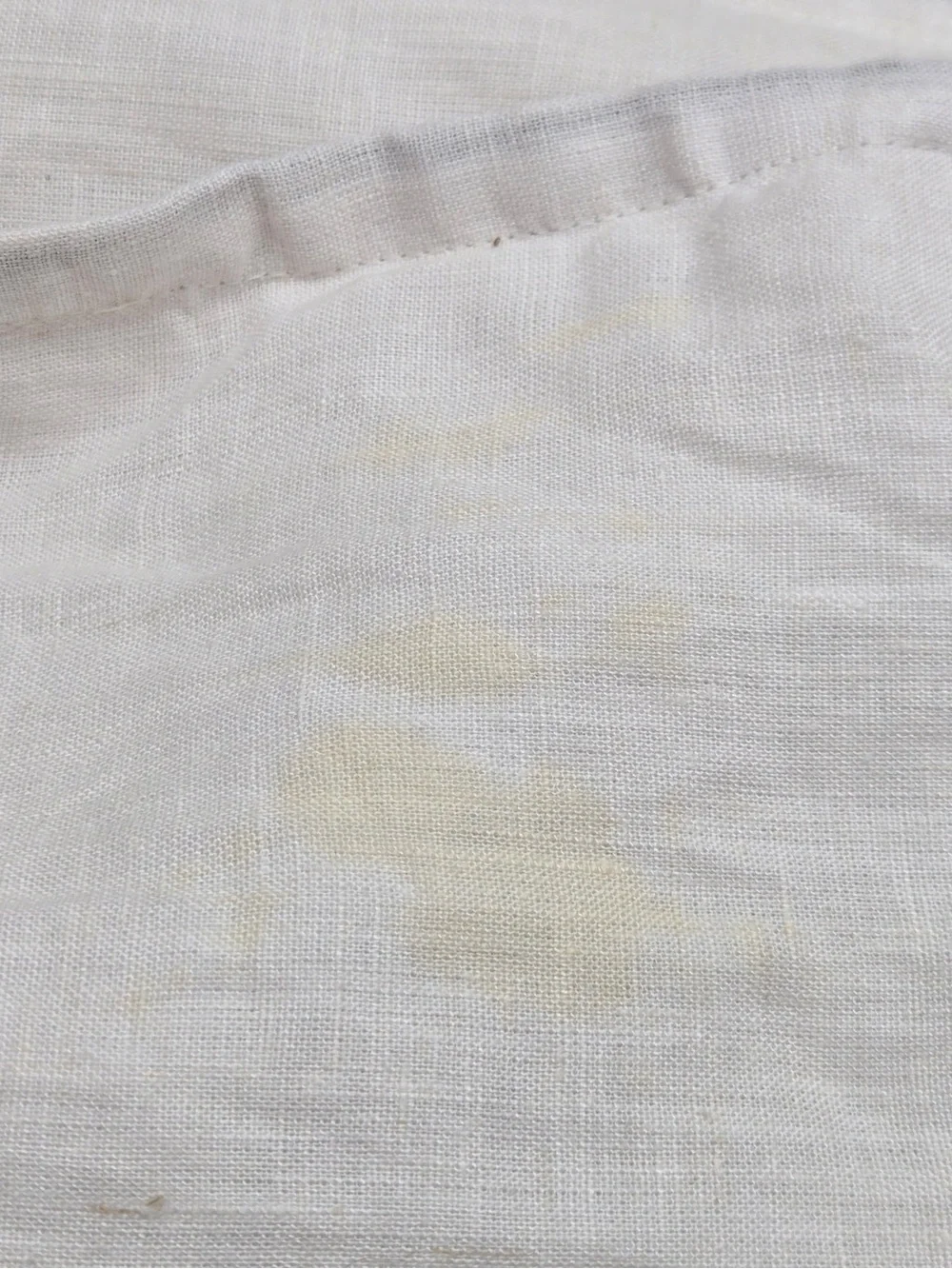 QUINCE Set Of 2 48x108 European Linen True Blackout Curtains Cream 0682